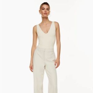 Aritzia Babaton Deep V-Neck Bodysuit